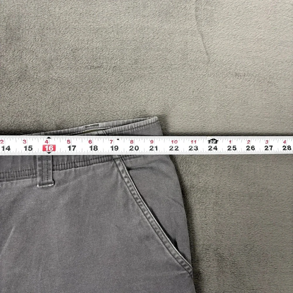 LL BEAN Cargo Shorts Mens 42W Natural Fit Hiking Gray Cotton‎ Outdoor Fishing